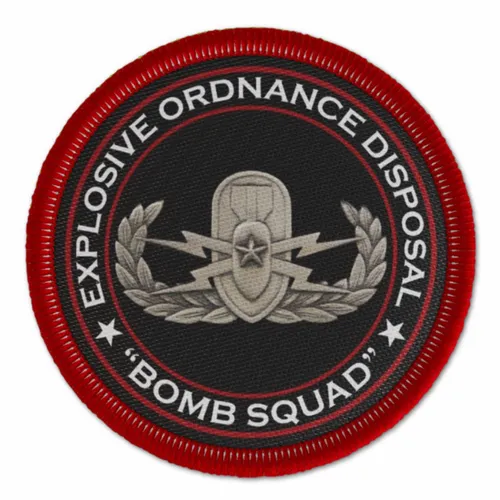 Explosive Ordinance Disposal Military Patch - Custom Socks Now