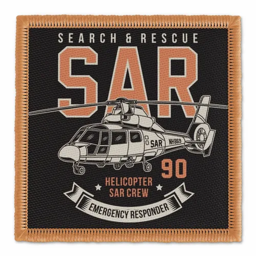 Search and Rescue Military Patch - Custom Socks Now