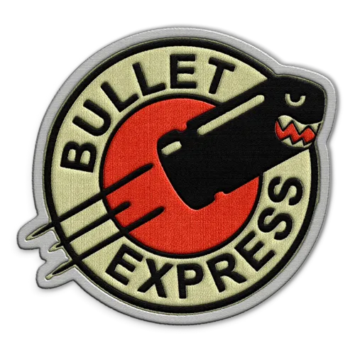 Bullet Express Hat Patch - Custom Socks Now