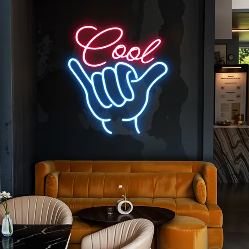 Super Cool Neon Sign - Custom Socks Now