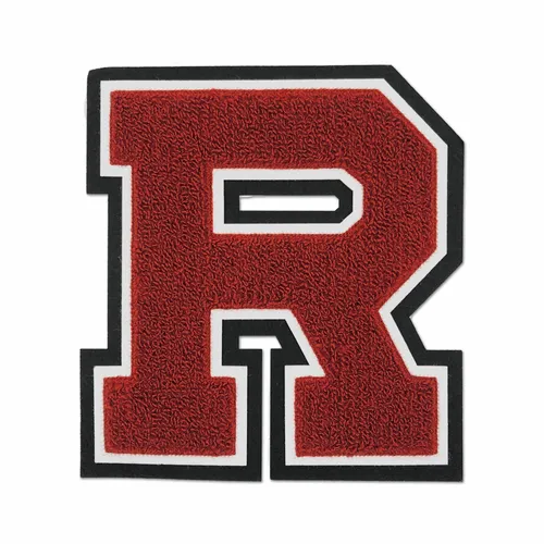 R Letterman Jacket Patch - Custom Socks Now