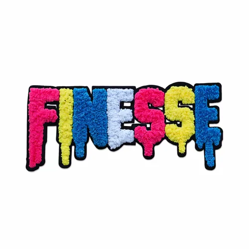 Finesse Letterman Jacket Patch - Custom Socks Now
