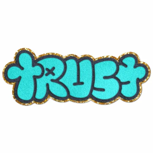 Trust Letterman Jacket Patch - Custom Socks Now