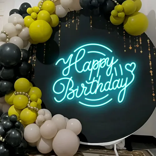 Icy Happy Birthday - Custom Socks Now
