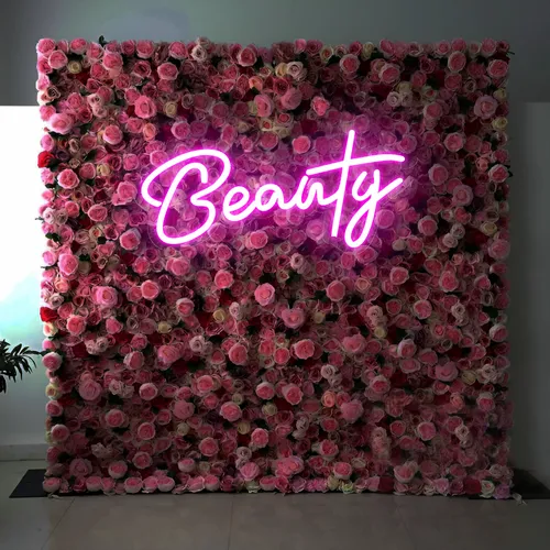 Radiant Beauty Pink Neon Sign - Custom Socks Now