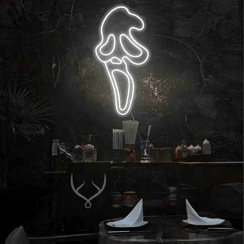 Valak Neon Sign - Custom Socks Now