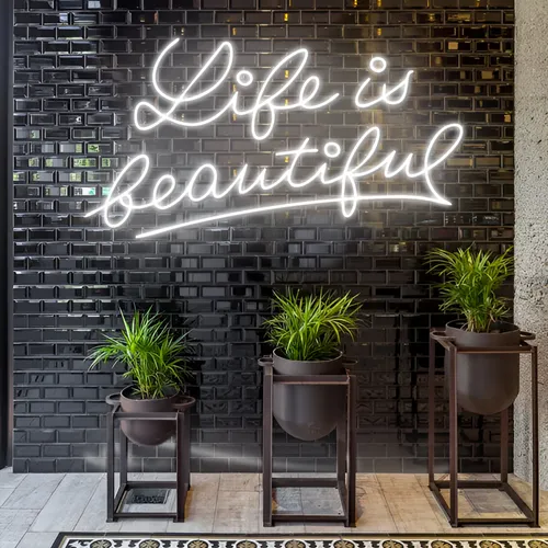 Oh Life is Beautiful - Custom Socks Now