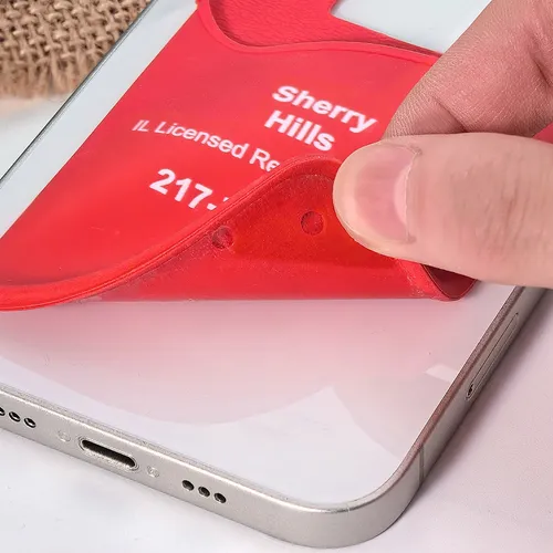Silicone Phone Wallet Card Holder - Custom Socks Now