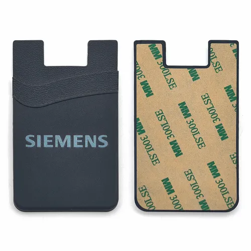 Silicone Phone Wallet Dual Card Holder - Custom Socks Now