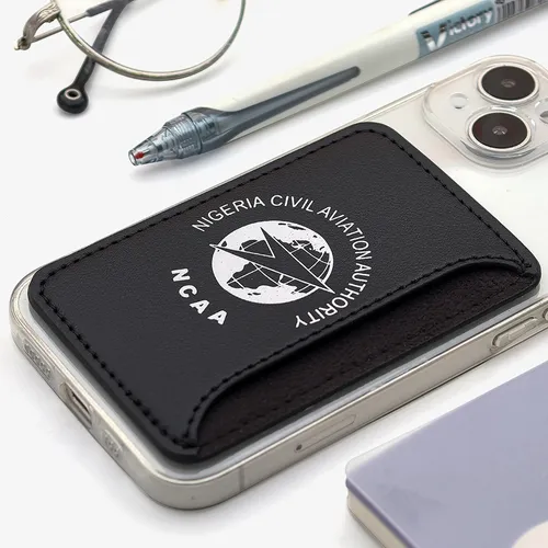 Leather Phone Wallet with Side Slit - Custom Socks Now