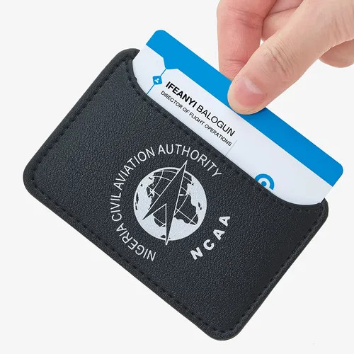 Leather Phone Wallet with Side Slit - Custom Socks Now