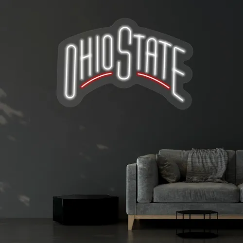 Custom Ohio State Neon Signs - Custom Socks Now
