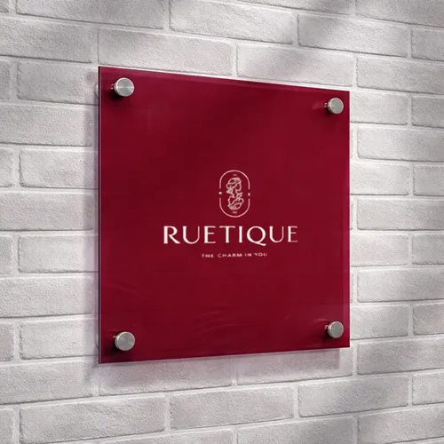 Printed Acrylic Signs - Custom Socks Now