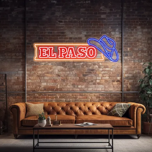 Custom Neon Signs In El Paso - Custom Socks Now