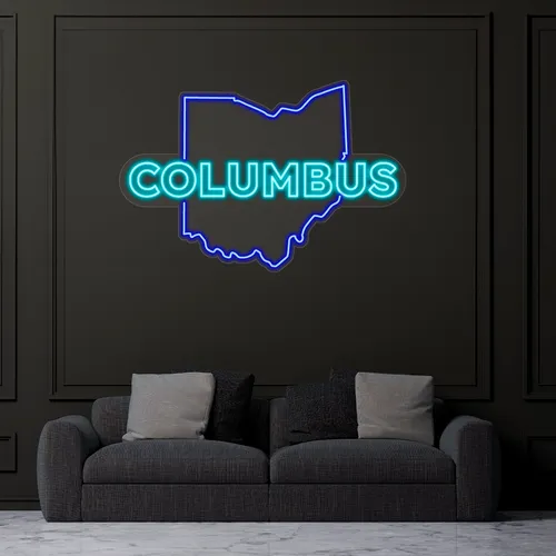 Custom Neon Signs In Columbus - Custom Socks Now