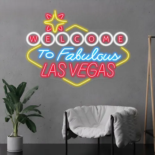 Custom Neon Signs In Las Vegas - Custom Socks Now