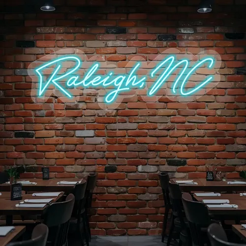Custom Neon Signs In Raleigh, NC - Custom Socks Now