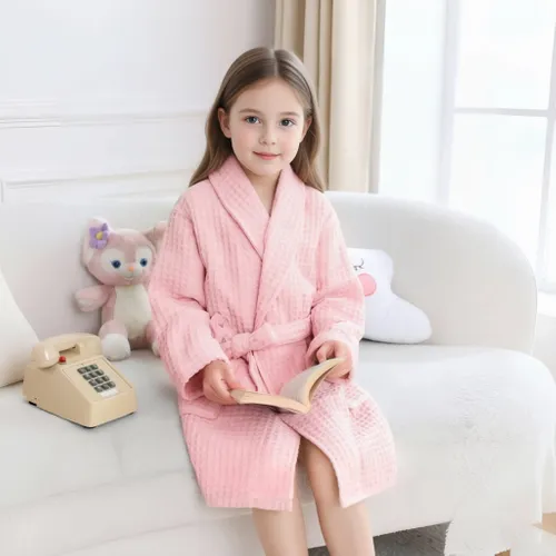 Custom Kids Waffle Robes - Custom Socks Now