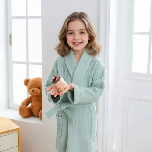 Custom Kids Waffle Robes - Custom Socks Now