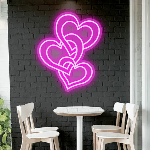 Custom Pink Neon Signs - Custom Socks Now