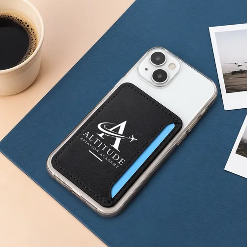Leather Phone Wallet with Side Slit - Custom Socks Now