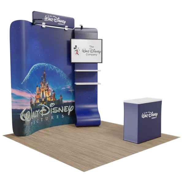 10' x 10' Trade Show Displays - Custom Socks Now