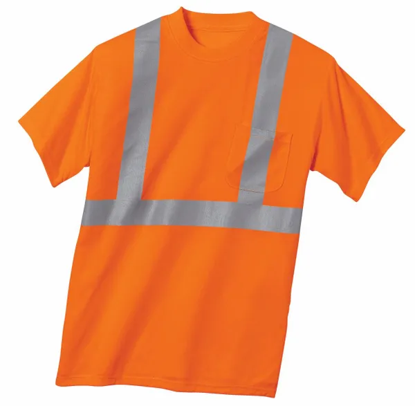CornerStone - ANSI 107 Class 2 Safety T-Shirt. CS401 - Custom Socks Now
