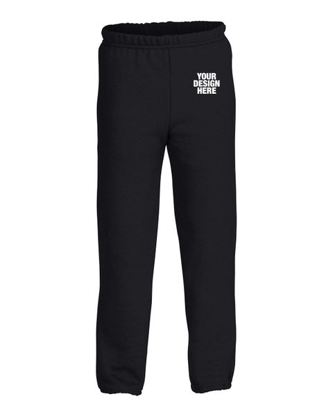 Gildan Youth Heavy Blend 8 oz., 50/50 Sweatpants - Custom Socks Now