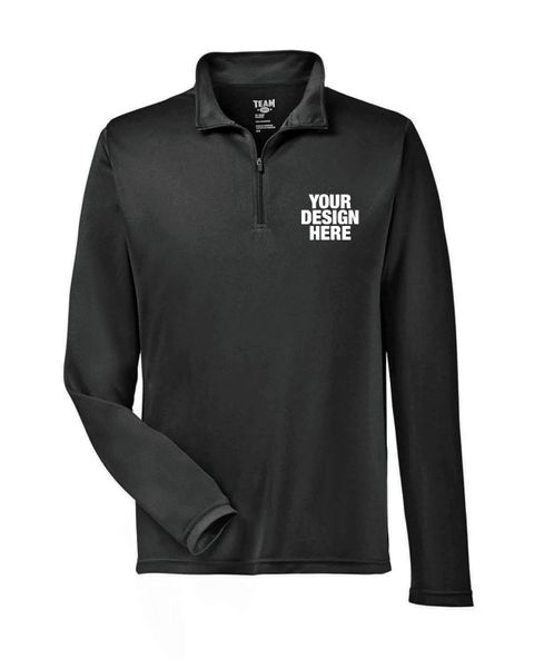 Team 365 Men's Zone Performance Quarter-Zip - Custom Socks Now