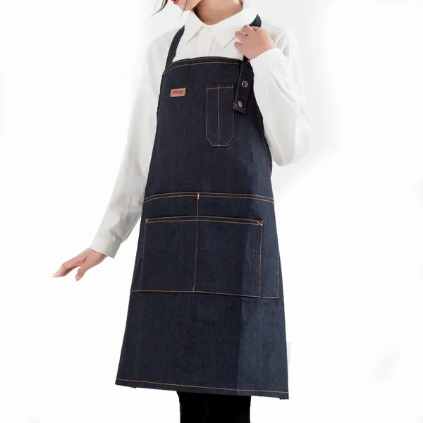 Denim Lanyard Apron - Custom Socks Now