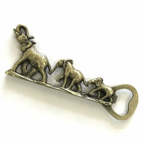 3D Elephants Bottle Opener - Custom Socks Now