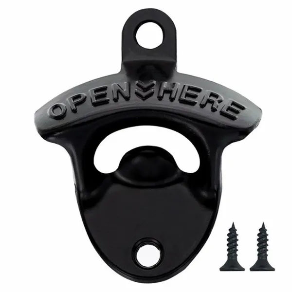 Black Bottle Opener - Custom Socks Now