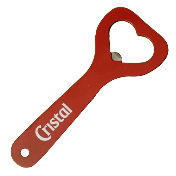 Heart-Shaped Bottle Opener - Custom Socks Now