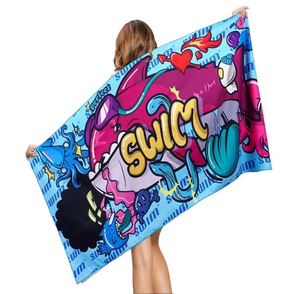 Custom Beach & Pool Towels - Custom Socks Now