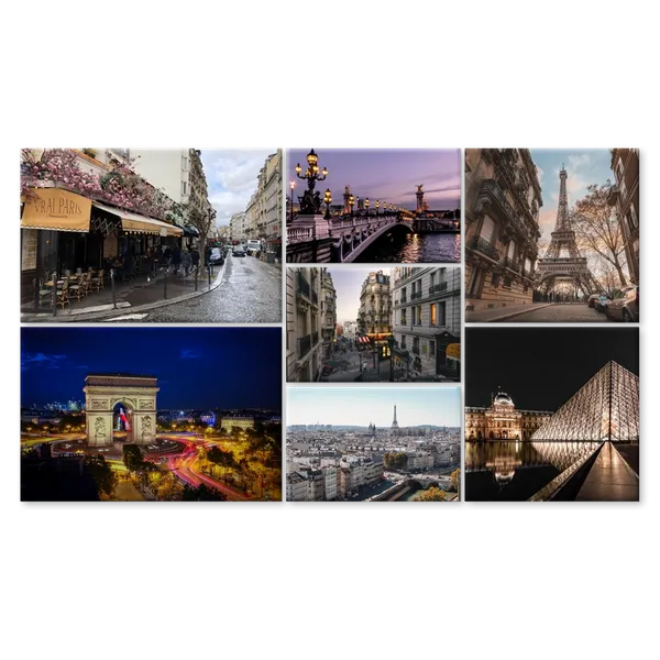 7-Panel Display - Custom Socks Now