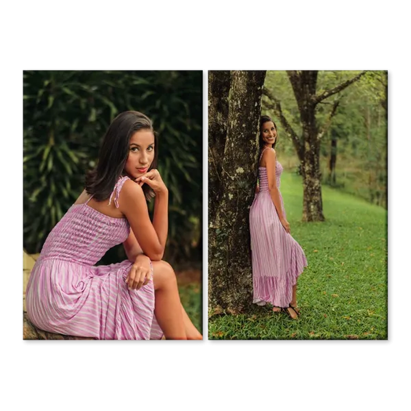 2-Panel Display - Custom Socks Now