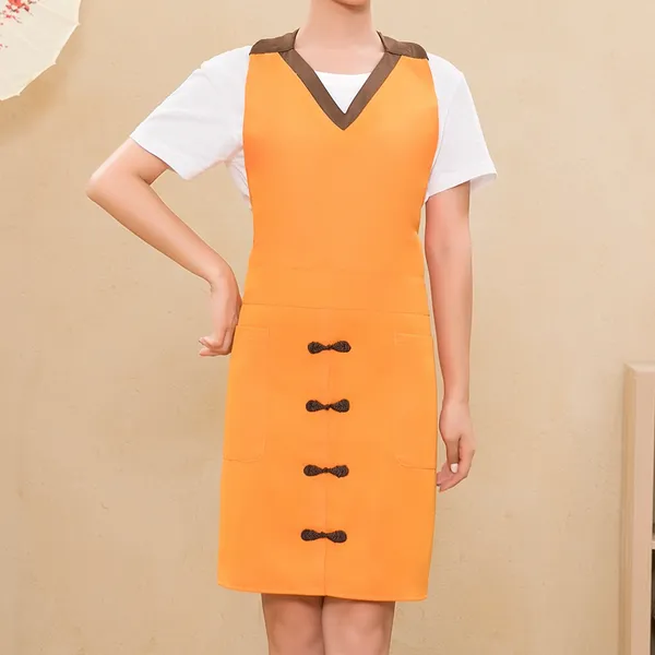 Modern Bungalow Polyester Apron - Custom Socks Now