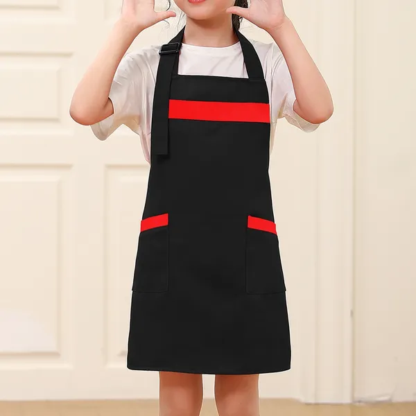 Kids Tiny Cotton Neck Strap Apron - Custom Socks Now