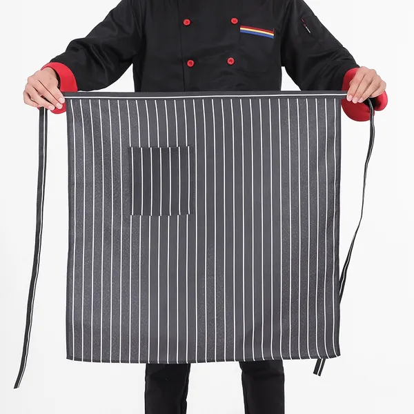 Chef mid-waist Polyester Apron - Custom Socks Now