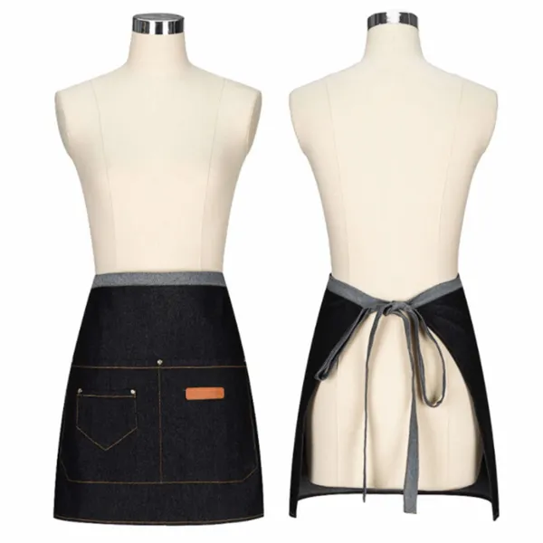 Half Waist Denim Apron - Custom Socks Now