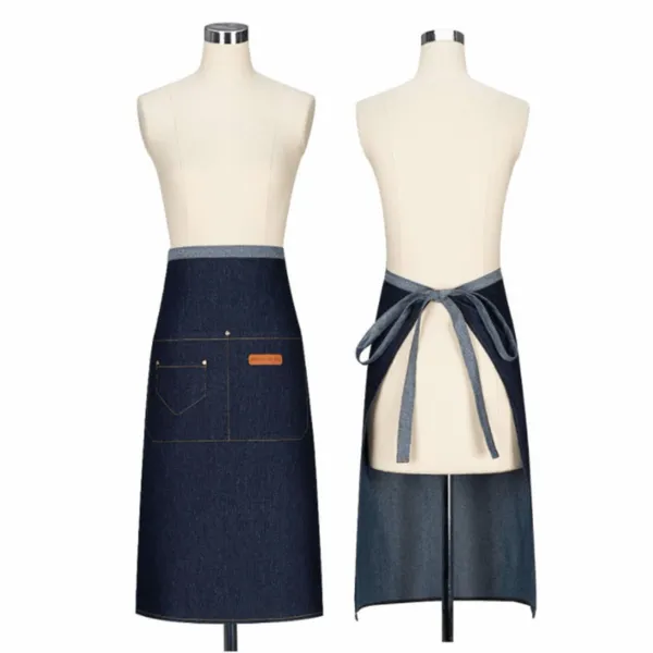 Extended Length Denim Apron - Custom Socks Now