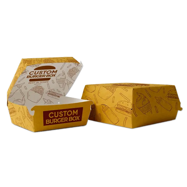 Hamburger Box - Custom Socks Now