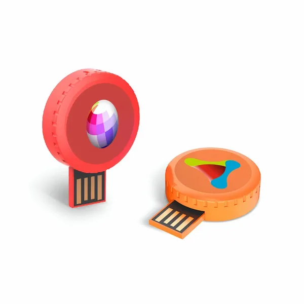 Circular 360 Rotating USB - Custom Socks Now