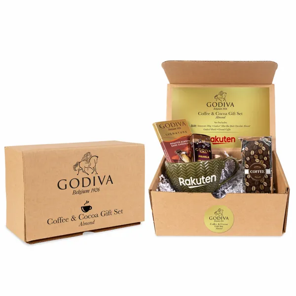 Godiva Coffee and Cocoa Gift Set - Almond - Custom Socks Now