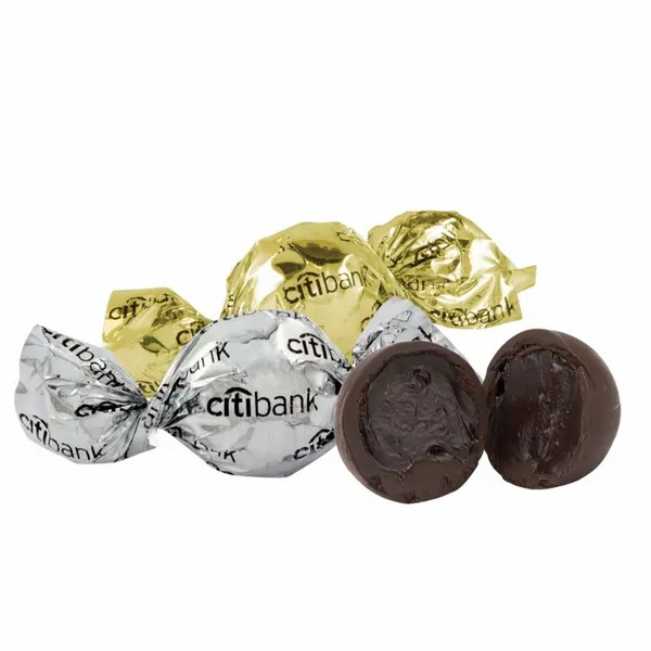 Wrapped Chocolates Twist Wrapped Truffles - Custom Socks Now