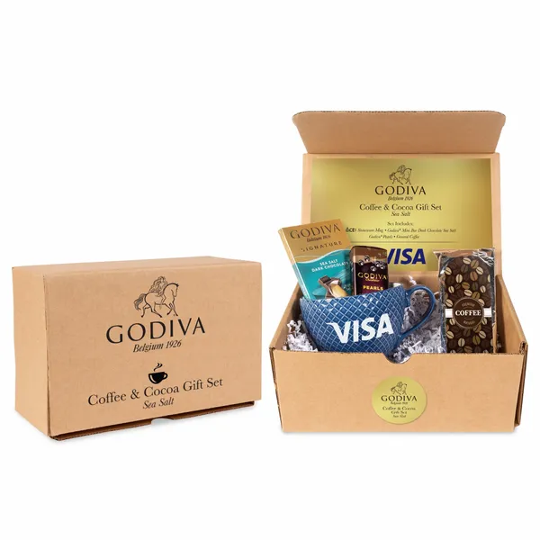 Godiva Coffee and Cocoa Gift Set -Sea Salt - Custom Socks Now