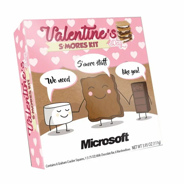 Valentines Day Smores Kit - Custom Socks Now