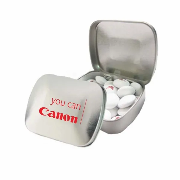 Domed Tin-Imprinted Chocolate Buttons - Custom Socks Now