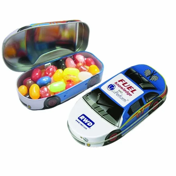 Race Car Tin-Jelly Belly® - Custom Socks Now