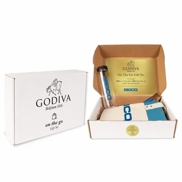 Godiva On The Go Gift Set - Custom Socks Now